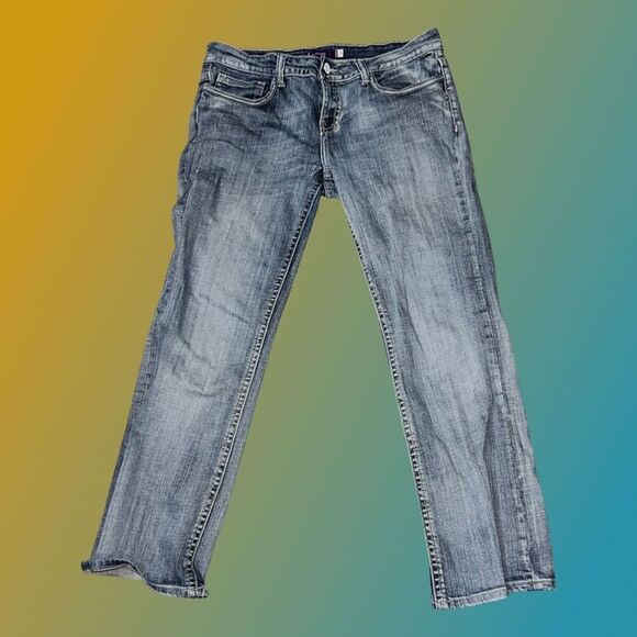 Juniors Vigoss The New York Bootcut Jeans Size 11 33x29 #109 - Picture 2 of 7